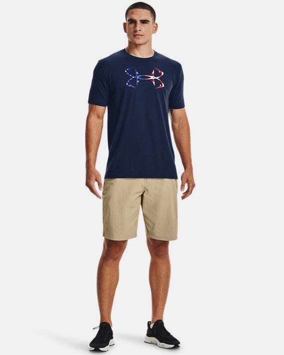 Men's UA Freedom Hook T-Shirt, Navy, pdpMainDesktop image number 2
